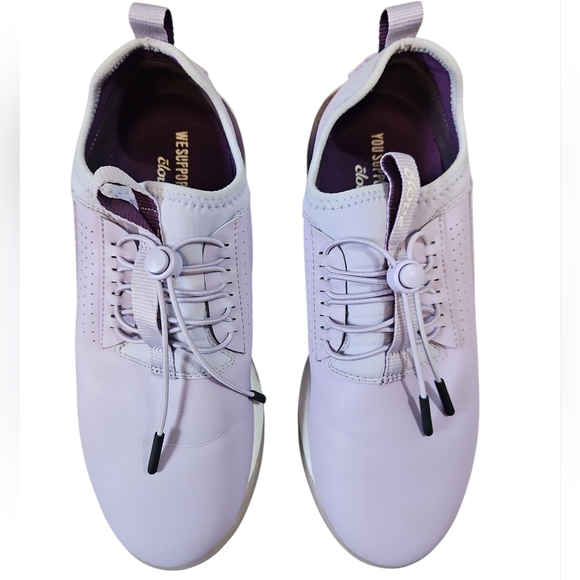 Clove Classic Nursing Shoes In Lavender Comfort Sneakers 9 - Picture 7 of 12